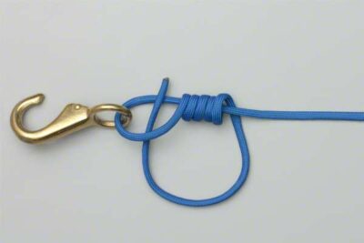 Рыболовный узел Improved Clinch